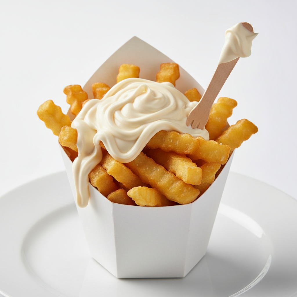 Friet mayo groot