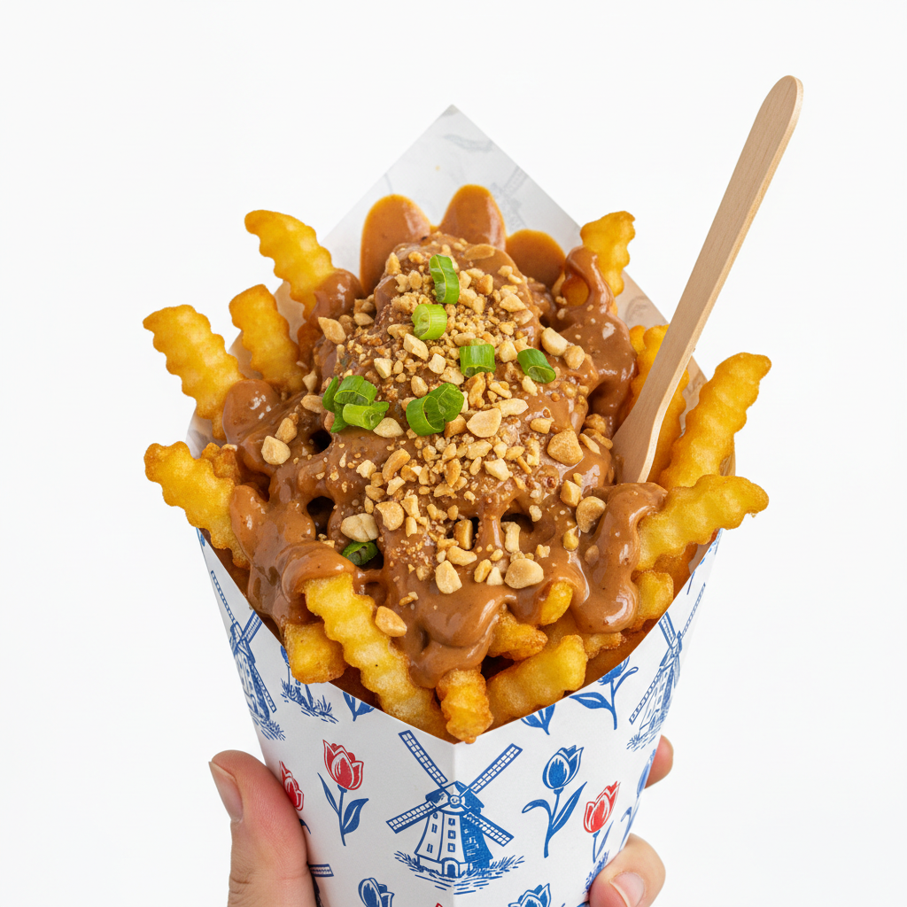 Friet satesaus groot